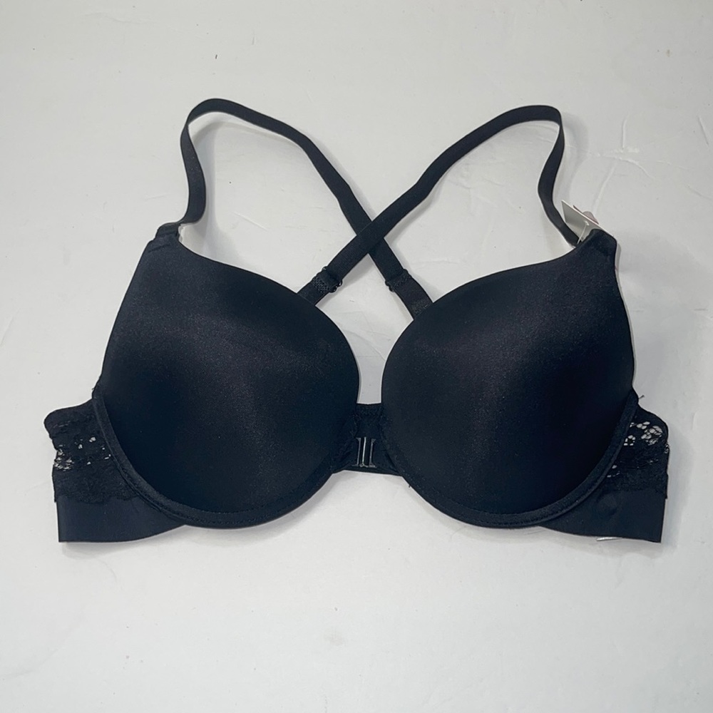 Super Extra Push Up Extreme Padded Maximum Lift Racerback Front-Close Bra. NWT